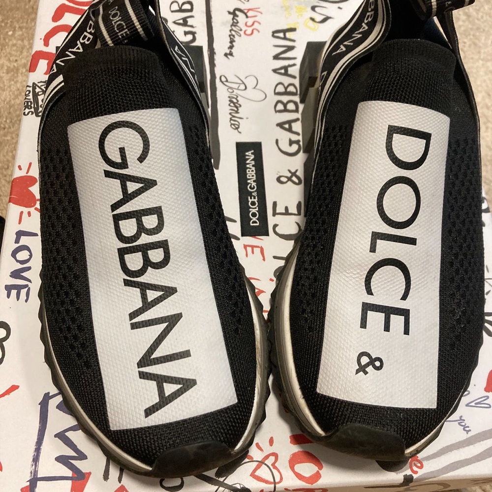 Dolce & Gabbana Low Top Sock Sneakers
